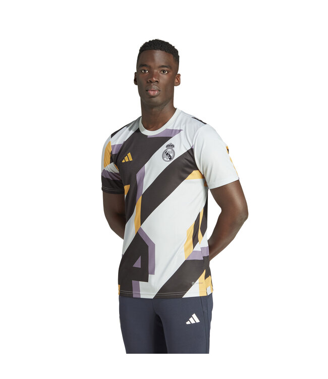 Adidas Real Madrid 23/24 Prematch Jersey (Gray/Navy)
