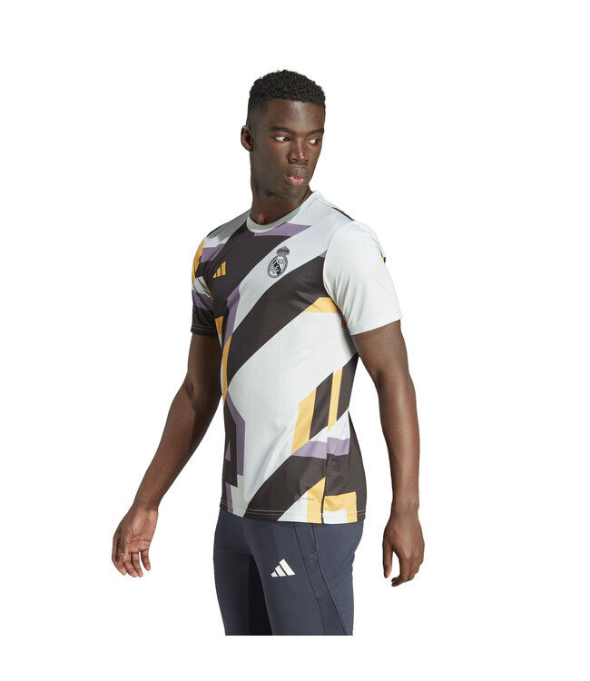 Adidas Real Madrid 23/24 Prematch Jersey (Gray/Navy)