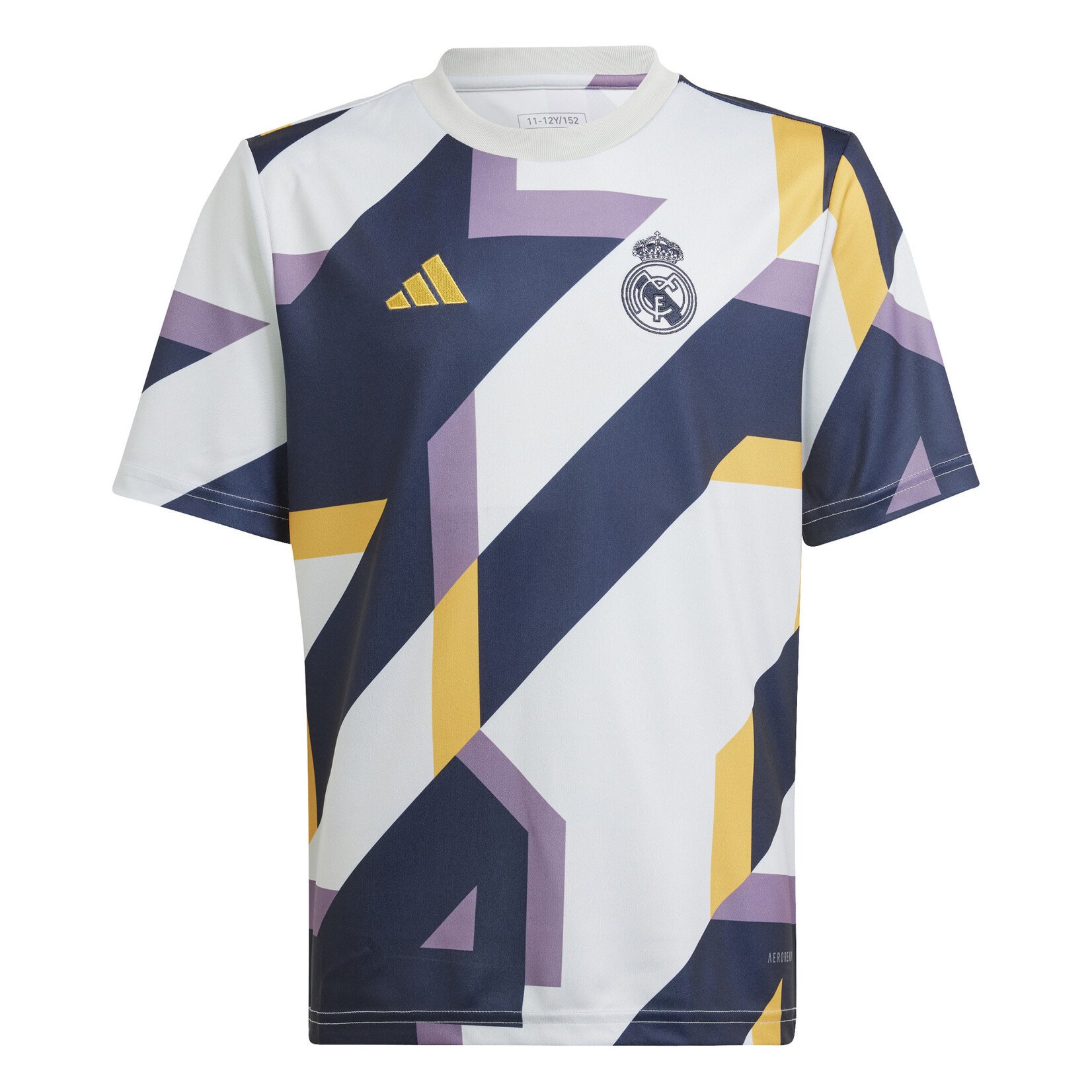 Boys Adidas Real Madrid 23/24 Home Kids Jersey - White