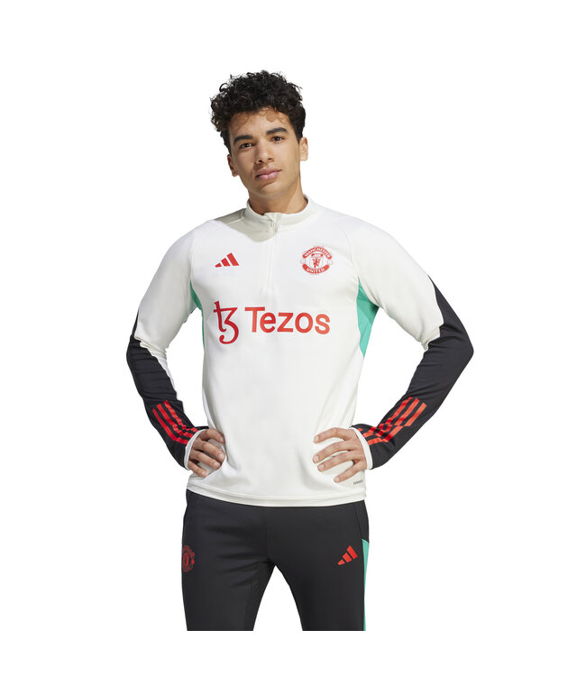 Adidas Manchester United 23/24 Tiro Training Top (White)