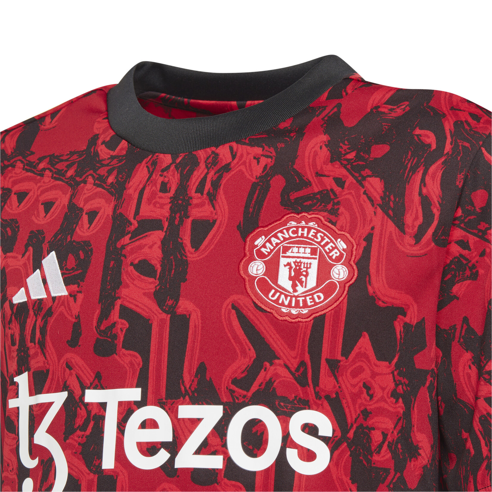 adidas Womens Manchester United 23/24 Home Jersey - Red