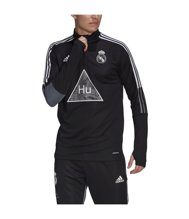 Adidas Real Madrid Humanrace Training Top (Black/White)