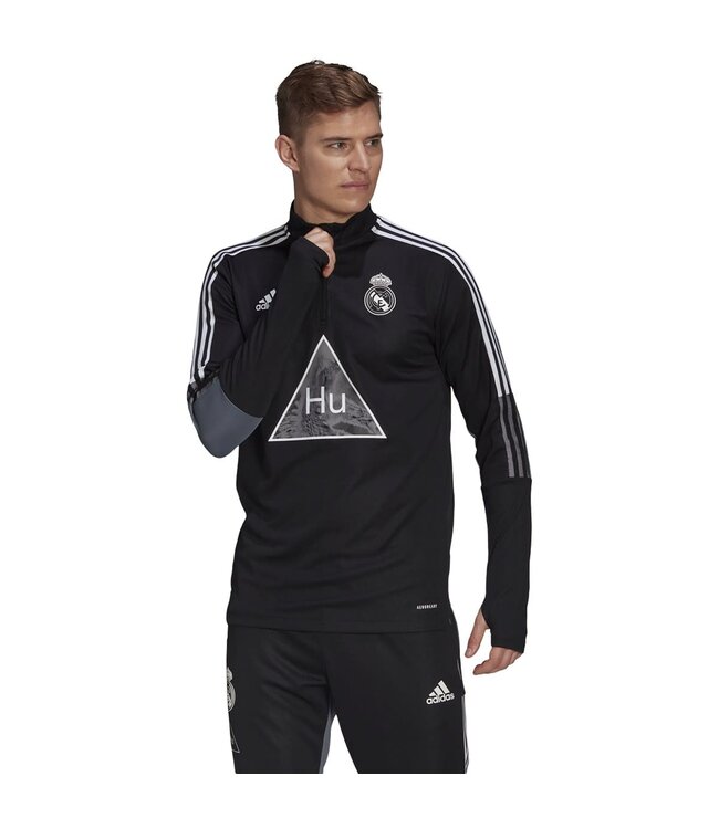 Adidas Real Madrid Humanrace Training Top (Black/White)