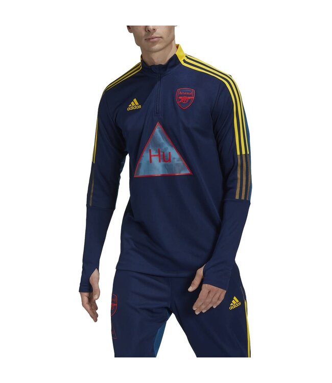 Adidas Arsenal Humanrace Training Top (Navy/Yellow)