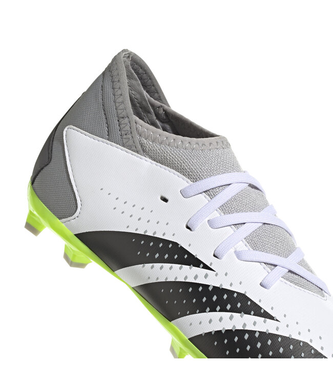Adidas Predator Accuracy.3 FG Jr (White/Lime)