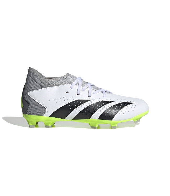 Adidas Predator Accuracy.3 FG Jr (White/Lime)