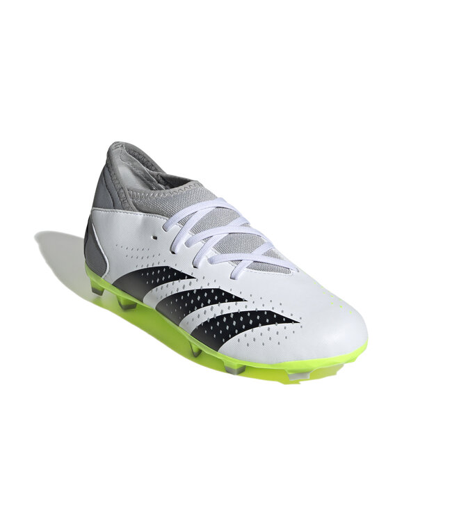 Adidas Predator Accuracy.3 FG Jr (White/Lime)