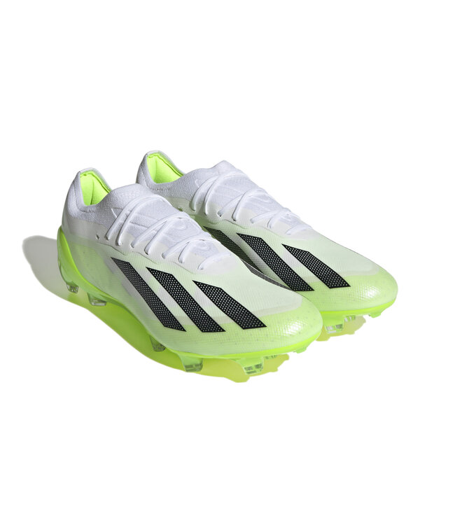 Adidas X Crazyfast.1 FG (White/Lime)