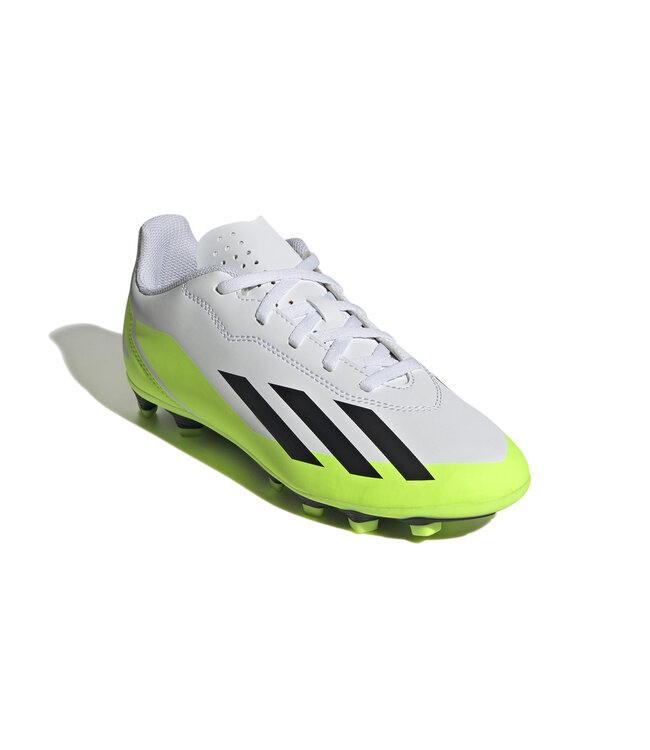 Adidas X Crazyfast.4 FxG Jr (White/Lime)