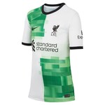NIKE LIVERPOOL 23/24 AWAY JERSEY YOUTH (WHITE/GREEN)