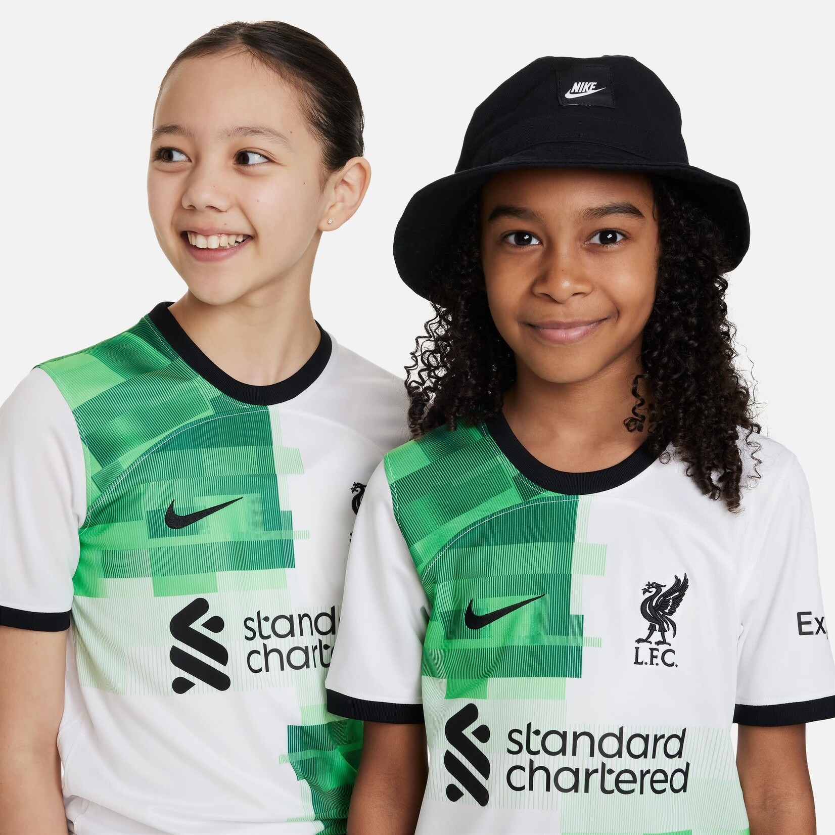 Nike Liverpool FC 23/24 Away Jersey Authentic - White/Green