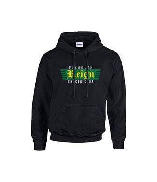 PLYMOUTH REIGN HEAVY BLEND HOODIE YOUTH (BLACK)