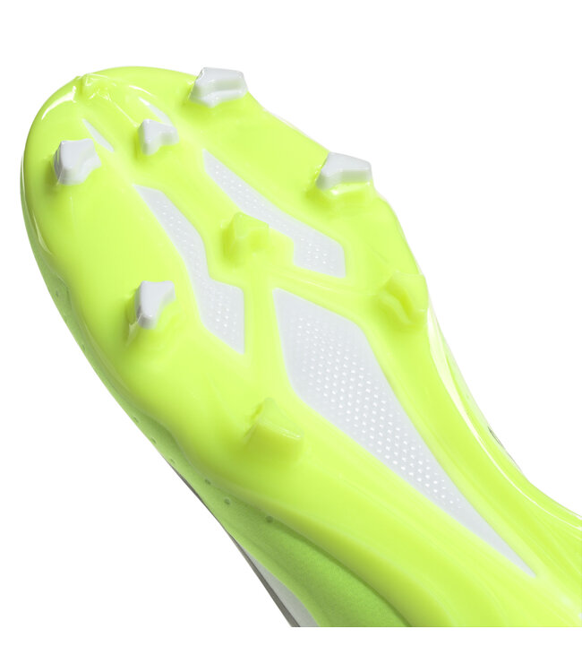 Adidas X Crazyfast.3 Laceless FG (White/Lime)