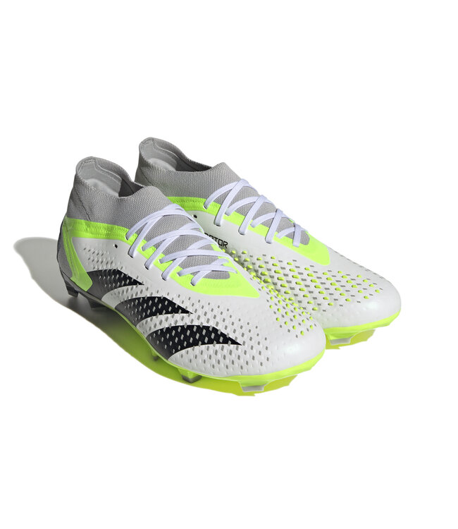 Adidas Predator Accuracy.2 FG (White/Lime)