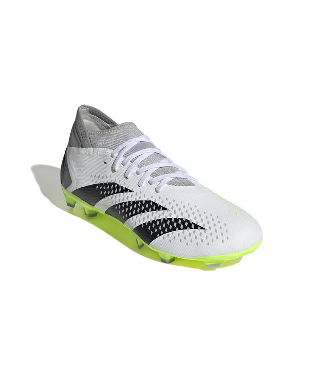 Adidas Predator Accuracy.3 FG (White/Lime)