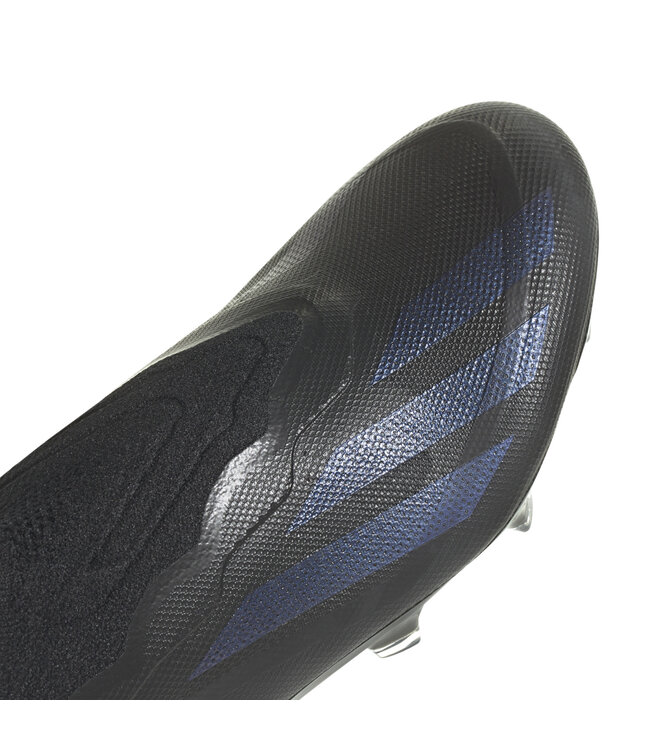 Adidas X Crazyfast.1 Laceless FG (Black/Black)