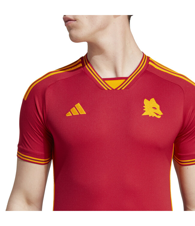 Adidas AS Roma 23/24 Home Jersey (Red/Orange)
