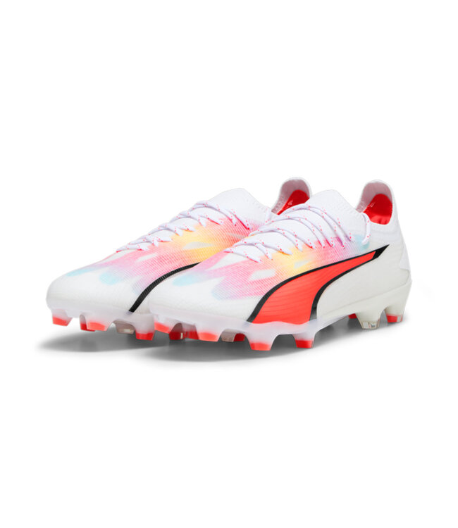 PUMA Ultra Ultimate FG/AG (White/Pink)