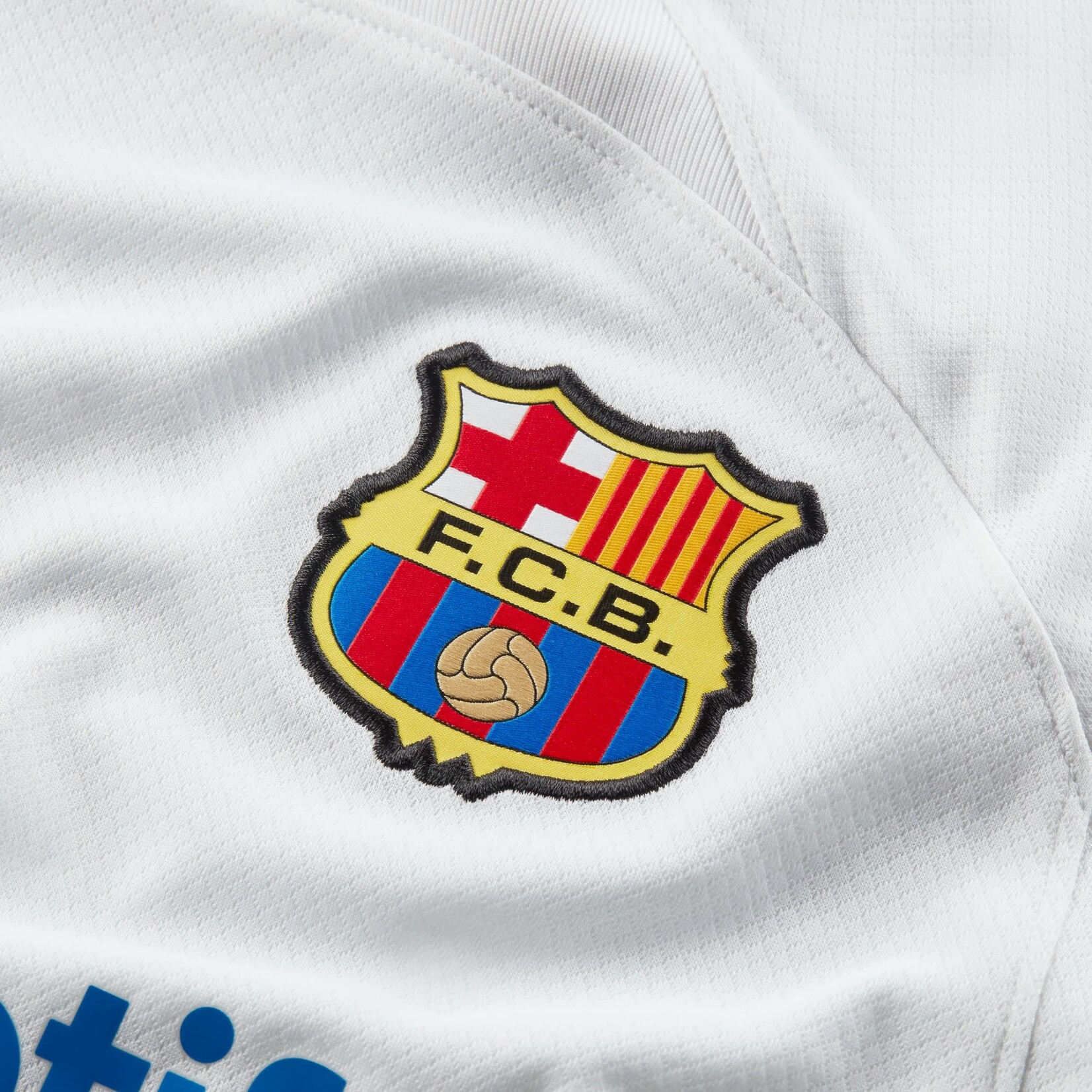 Nike Barca 23/24 Stadium Away Jersey - White