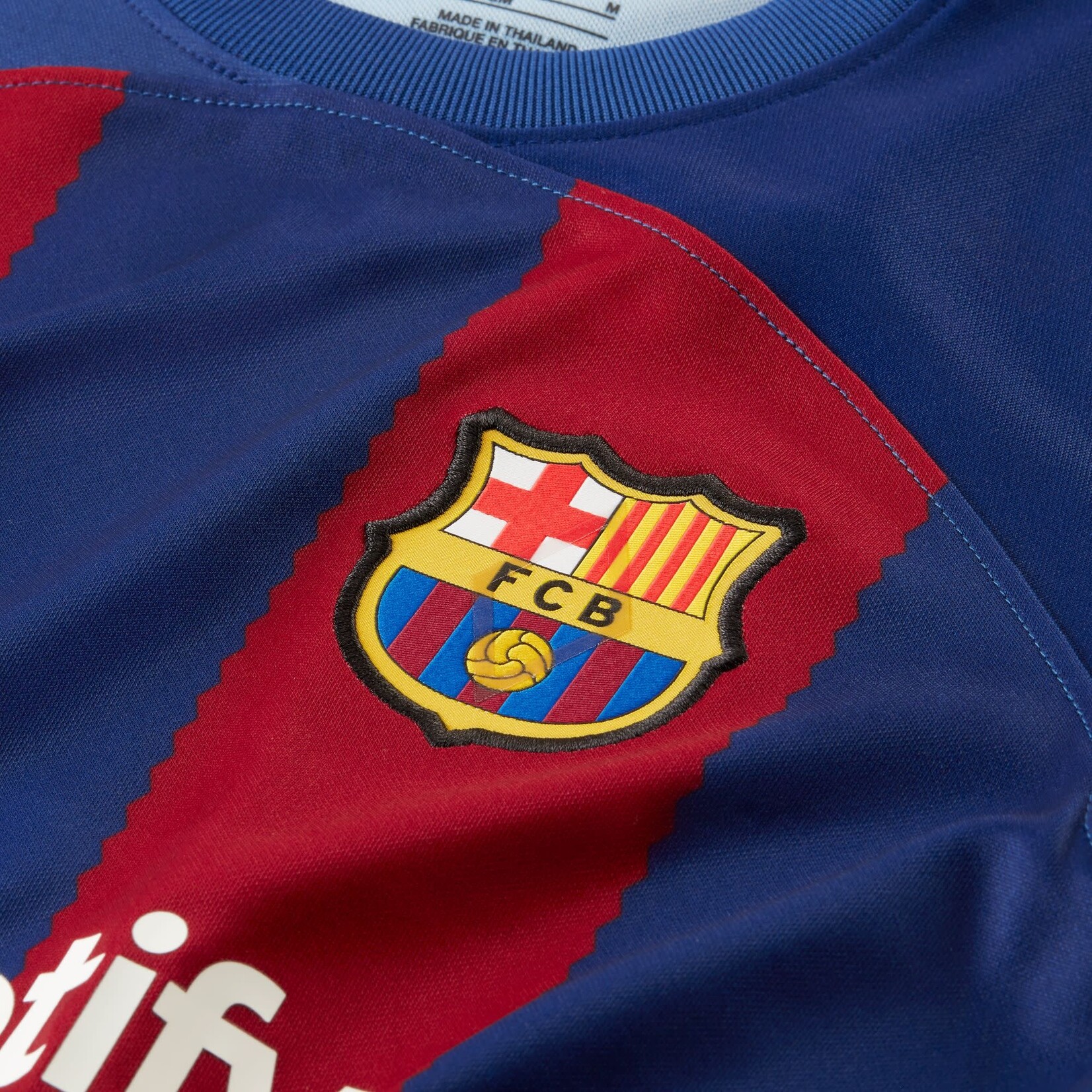 NIKE FC BARCELONA 23/24 HOME JERSEY YOUTH (BLUE/RED)