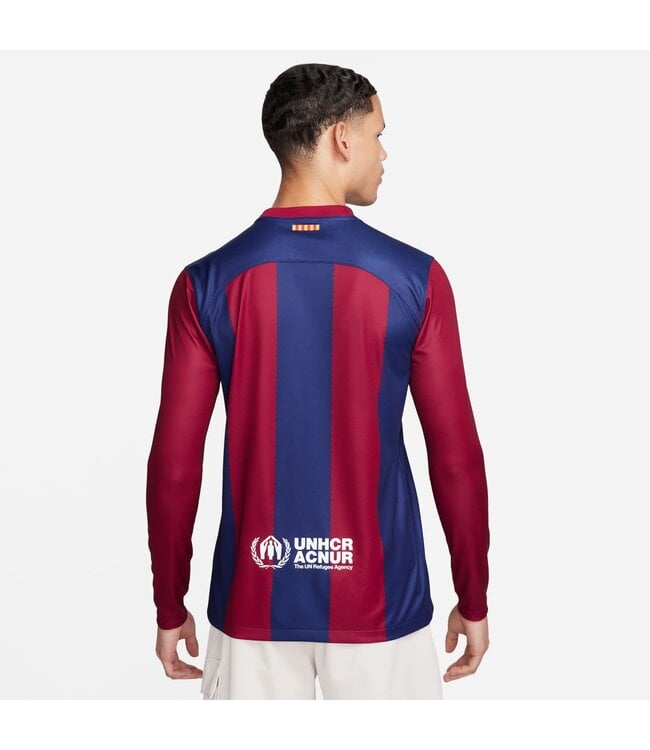 Nike FC Barcelona 23/24 Home Long Sleeve Jersey - SoccerWorld - SoccerWorld