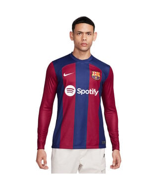 Nike FC BARCELONA 23/24 HOME LS JERSEY (BLUE/RED)