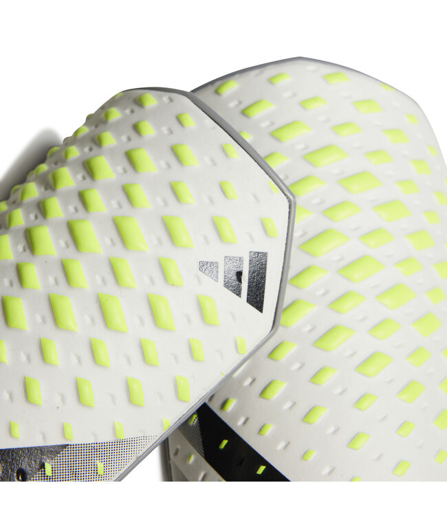 Adidas Predator League Shin Guard (White/Lime)