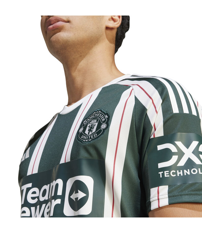 Adidas Manchester United 23/24 Away Jersey (Green/White)