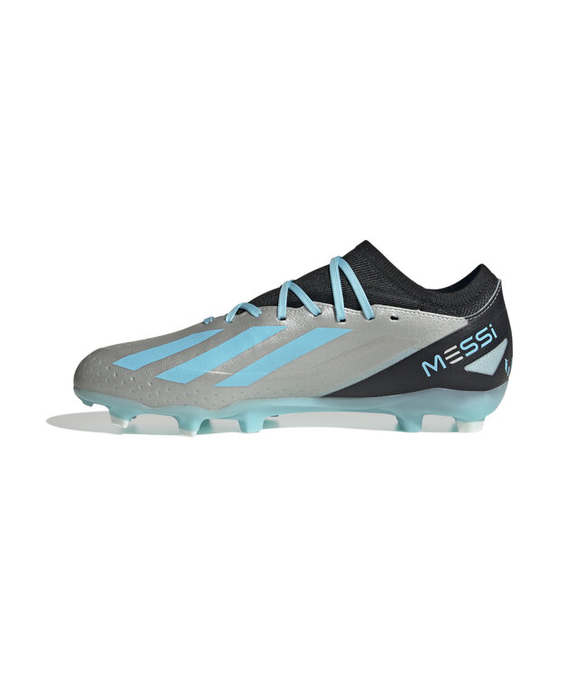 Adidas X Crazyfast Messi.3 FG (Silver/Sky)