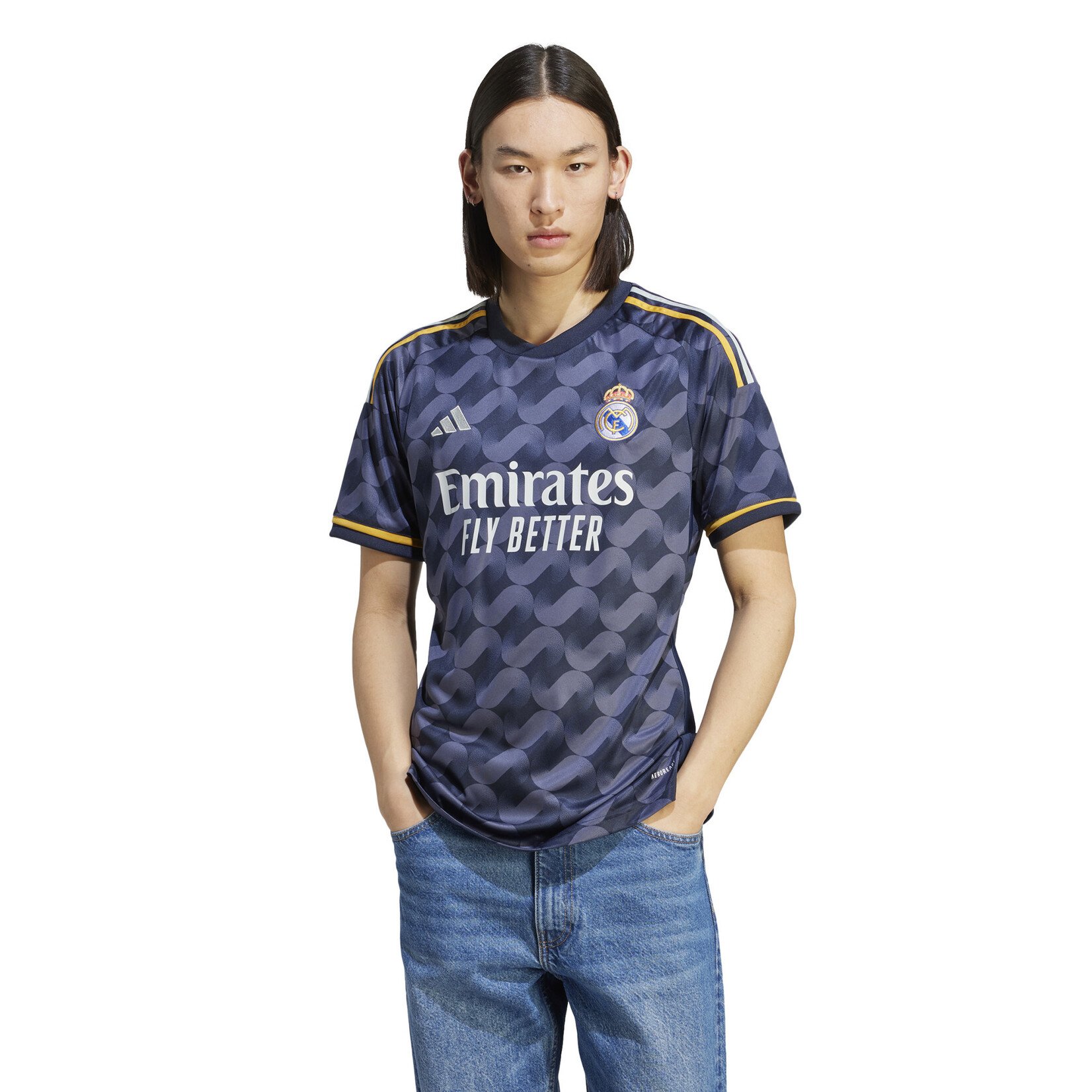 Real Madrid and adidas 2023-24 second jersey on sale now