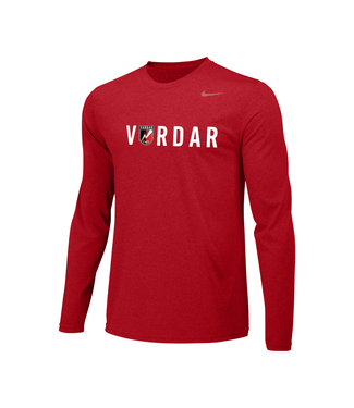 Nike VARDAR LEGEND LS TEE (RED)