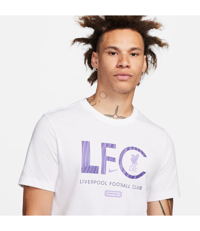 Nike Liverpool 23/24 Mercurial Tee (White)