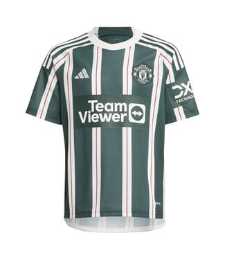 Adidas MANCHESTER UNITED 23/24 AWAY JERSEY YOUTH (GREEN/WHITE)