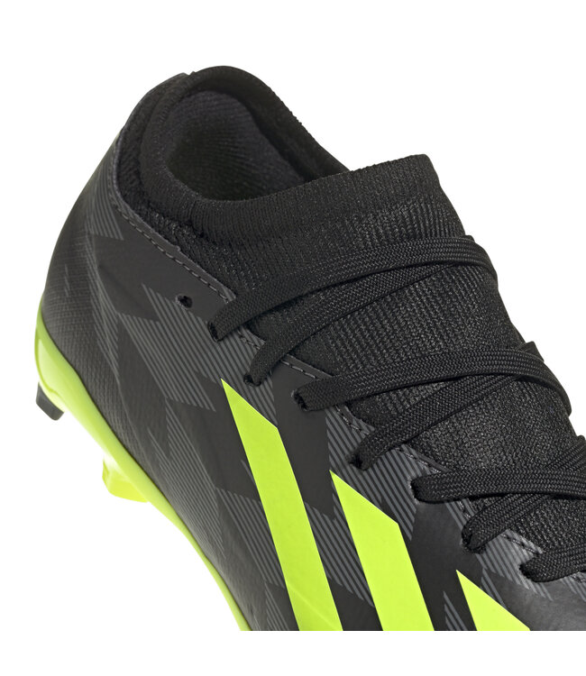 Adidas X Crazyfast Injection.3 FG Jr (Black/Gray/Lime)
