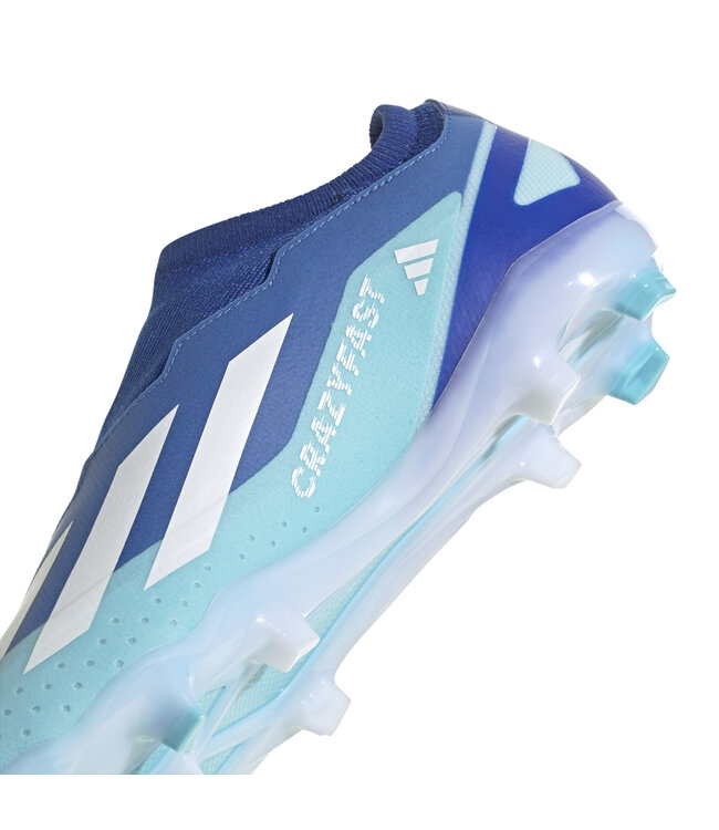 Adidas X Crazyfast.3 Laceless FG (Blue/White)