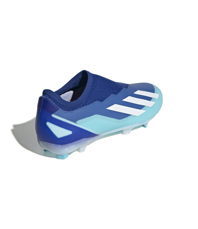 Adidas X Crazyfast.3 Laceless FG (Blue/White)