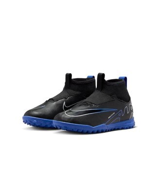 Nike ZOOM MERCURIAL SUPERFLY 9 ACADEMY TF JR (BLACK/BLUE)