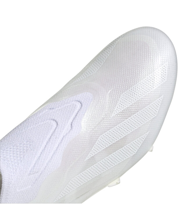 Adidas X Crazyfast.1 Laceless FG (White/White)