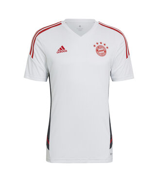 Adidas FC BAYERN 22/23 CONDIVO TRAINING JERSEY (WHITE/RED)