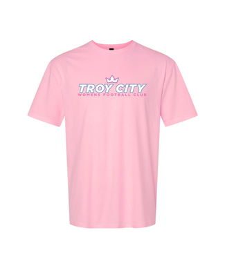 TROY CITY WFC: SOFT TEE (PINK)