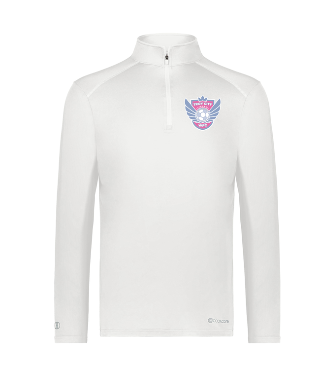 Holloway Troy City WFC 23: Holloway 1/4 Zip (White)