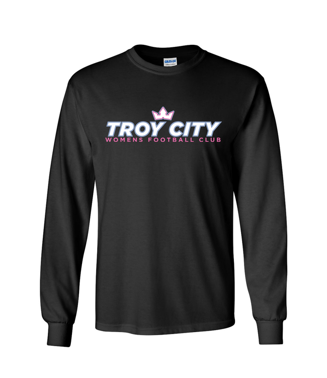 Troy City WFC 23: Long Sleeve Tee (Black)