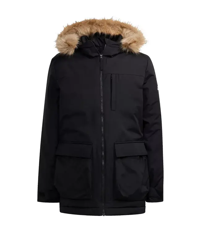 Adidas Utilitas Hooded Parka (Black)