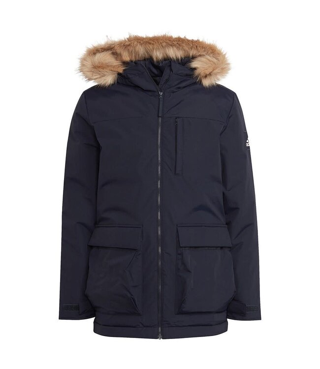 UTILITAS HOODED PARKA (NAVY) - SoccerWorld