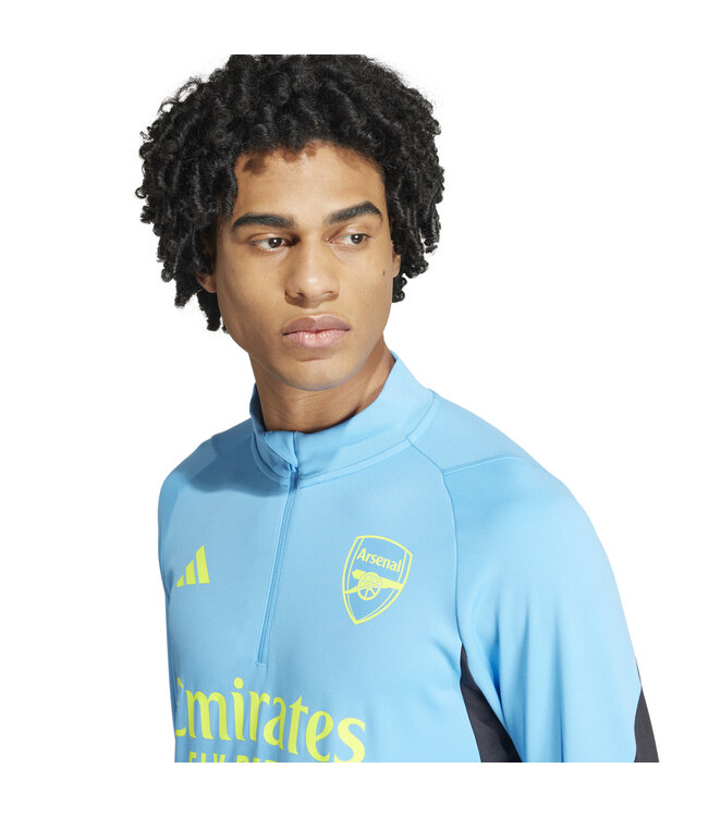 Adidas Arsenal 23/24 Tiro Training Top (Blue/Yellow)
