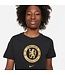 Nike Chelsea 23/24 Crest Tee Youth (Black/Gold)