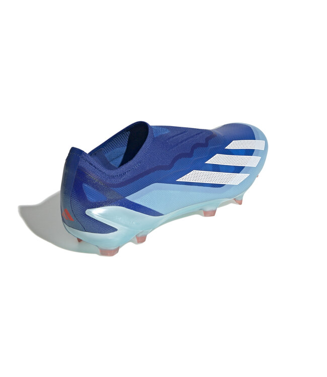 Adidas X Crazyfast.1 Laceless FG (Blue/White)