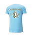 PUMA Manchester City 22/23 FTBLheritage T7 Champions Tee (Blue/White)