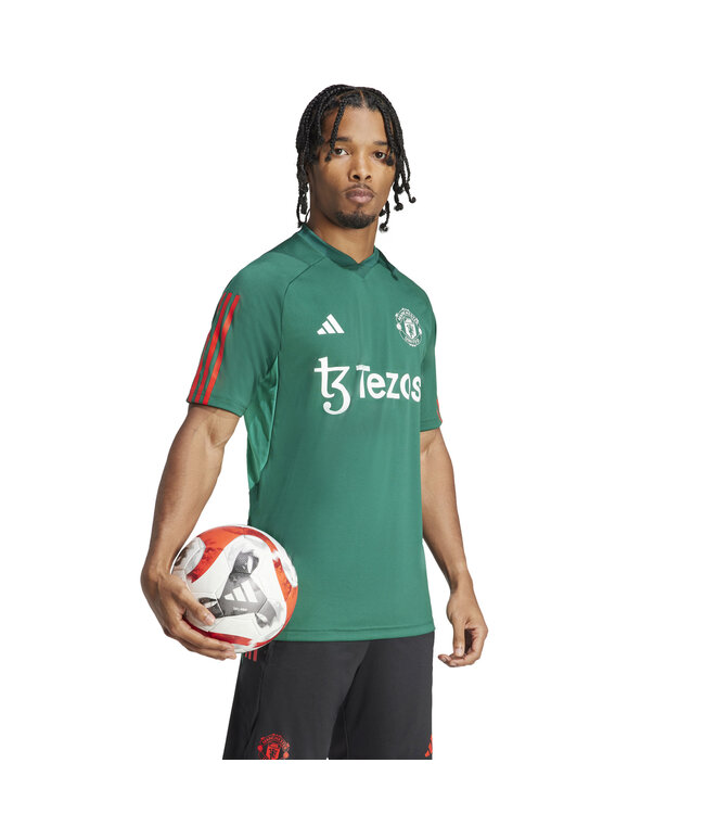 Adidas Manchester United 23/24 Tiro Training Jersey (Green)