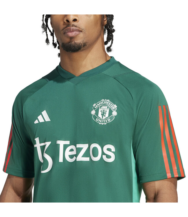 Adidas Manchester United 23/24 Tiro Training Jersey (Green)